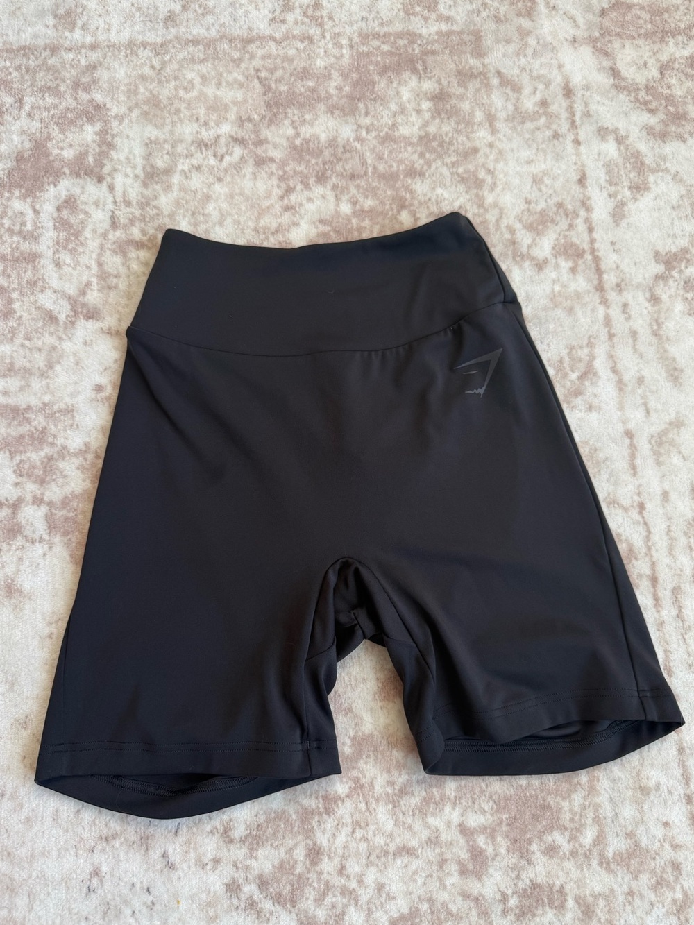 Gymshark Power Original Tight Shorts Black XS High Waisted